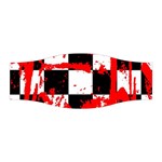 Checkerboard Splatter Stretchable Headband