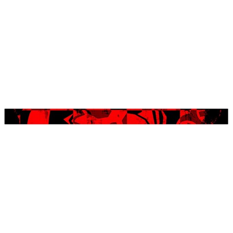 Red Grunge Skull Got No Strings Sports Bra from ArtsNow.com Strap