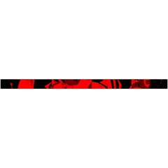Red Grunge Skull Boyleg Halter Swimsuit  from ArtsNow.com Strap