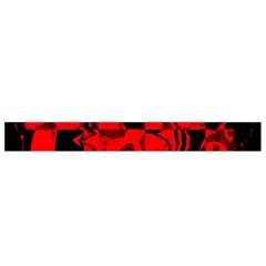Red Grunge Skull Waist Pouch (Small) from ArtsNow.com Bottom