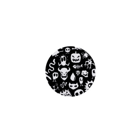 Monsters 1  Mini Buttons from ArtsNow.com Front