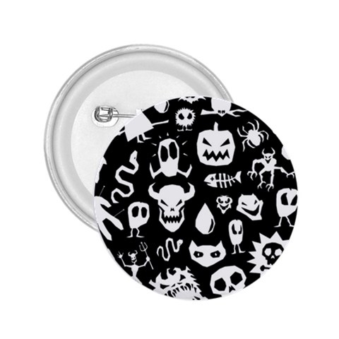 Monsters 2.25  Buttons from ArtsNow.com Front