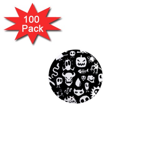 Monsters 1  Mini Magnets (100 pack)  from ArtsNow.com Front