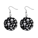 Monsters Mini Button Earrings