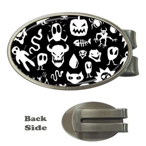 Monsters Money Clips (Oval)  from ArtsNow.com Front