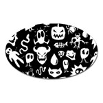 Monsters Oval Magnet
