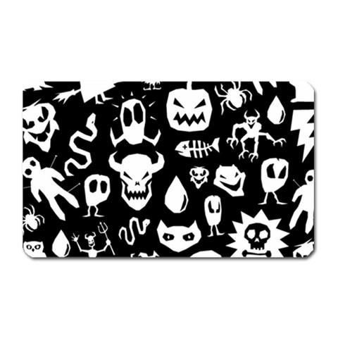 Monsters Magnet (Rectangular) from ArtsNow.com Front