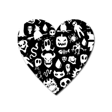 Monsters Heart Magnet from ArtsNow.com Front