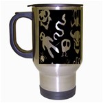Monsters Travel Mug (Silver Gray)