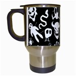 Monsters Travel Mugs (White)