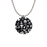 Monsters 1  Button Necklace
