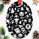 Monsters Oval Ornament (Two Sides)