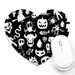 Monsters Heart Mousepads