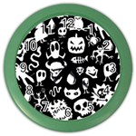 Monsters Color Wall Clock