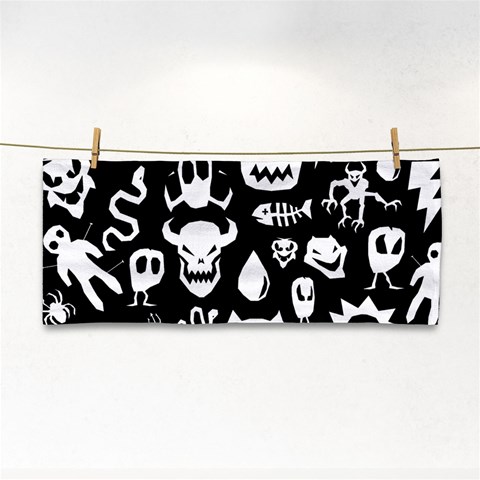 Monsters Hand Towel from ArtsNow.com Front