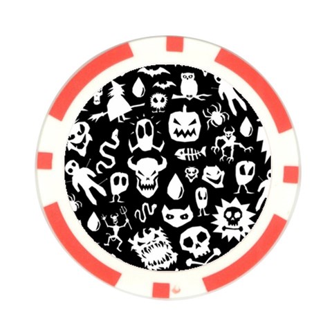 Monsters Poker Chip Card Guard (10 pack) from ArtsNow.com Front