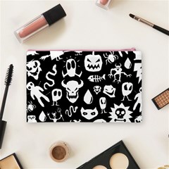 Monsters Cosmetic Bag (Medium) from ArtsNow.com Back
