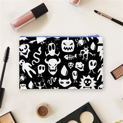 Monsters Cosmetic Bag (Medium) from ArtsNow.com Back