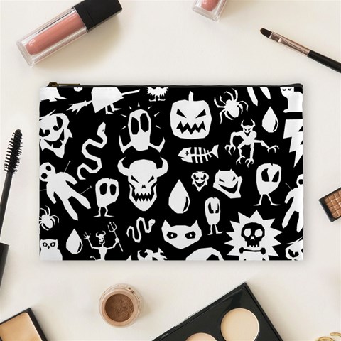 Monsters Cosmetic Bag (Large) from ArtsNow.com Front