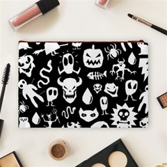 Monsters Cosmetic Bag (Large) from ArtsNow.com Back