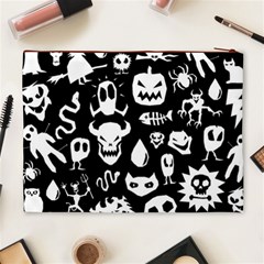 Monsters Cosmetic Bag (XL) from ArtsNow.com Back