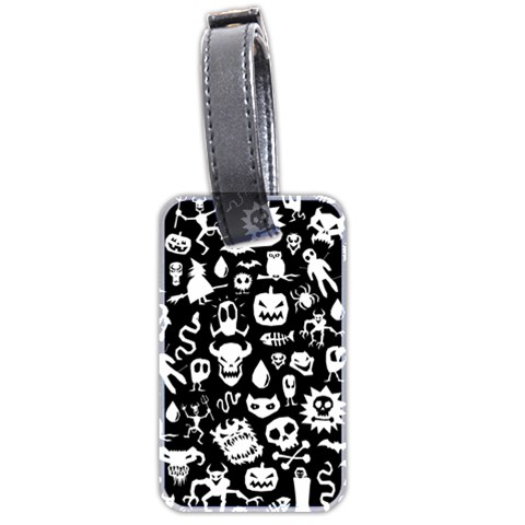 Monsters Luggage Tag (two sides) from ArtsNow.com Front