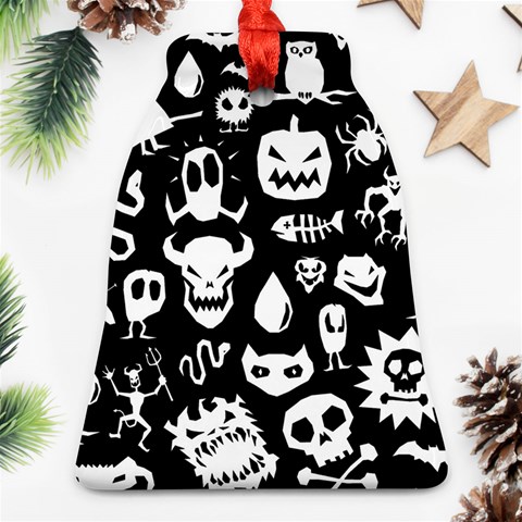 Monsters Bell Ornament (Two Sides) from ArtsNow.com Front