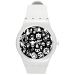 Monsters Round Plastic Sport Watch (M)