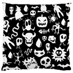 Monsters Large Cushion Case (Two Sides)