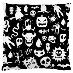 Monsters Large Cushion Case (Two Sides) from ArtsNow.com Back