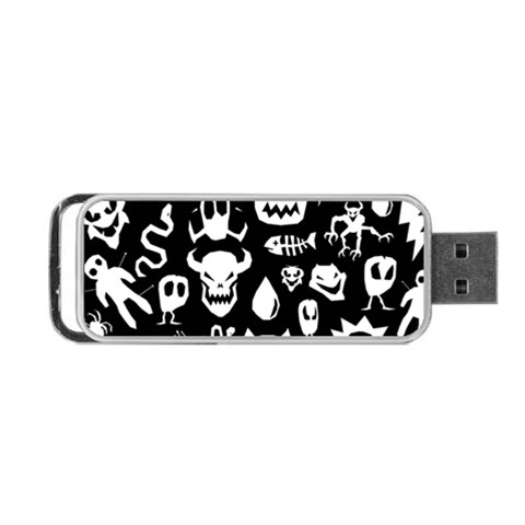 Monsters Portable USB Flash (One Side) from ArtsNow.com Front