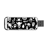 Monsters Portable USB Flash (One Side)