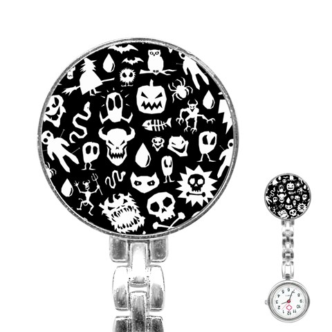 Monsters Stainless Steel Nurses Watch from ArtsNow.com Front