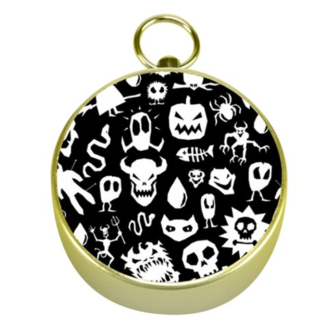 Monsters Gold Compasses from ArtsNow.com Front