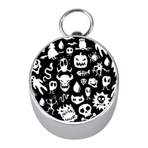 Monsters Mini Silver Compasses from ArtsNow.com Front