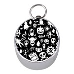 Monsters Mini Silver Compasses