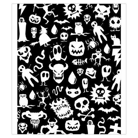 Monsters Drawstring Pouch (Small) from ArtsNow.com Front