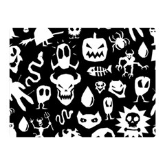 Monsters Double Sided Flano Blanket (Mini)  from ArtsNow.com 35 x27  Blanket Back