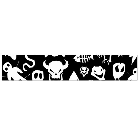 Monsters Large Flano Scarf  from ArtsNow.com Back