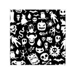 Monsters Small Satin Scarf (Square)