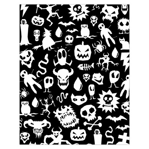 Monsters Toiletries Pouch from ArtsNow.com Back