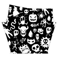 Monsters Yoga Cropped Leggings from ArtsNow.com Right