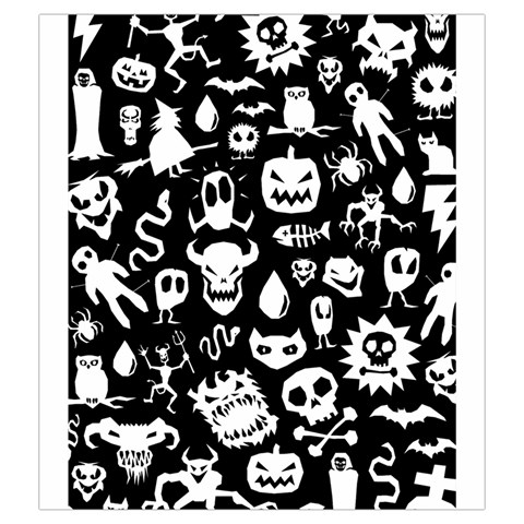 Monsters Drawstring Pouch (2XL) from ArtsNow.com Front
