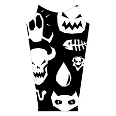 Monsters Velvet Long Sleeve Shoulder Cutout Dress from ArtsNow.com Left Sleeve