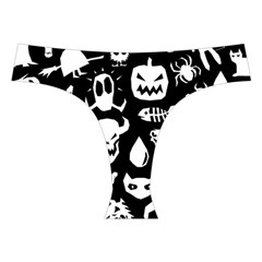 Monsters Cross Back Hipster Bikini Set from ArtsNow.com Front Under