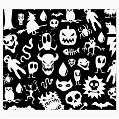 Monsters Roll Up Canvas Pencil Holder (S) from ArtsNow.com Front