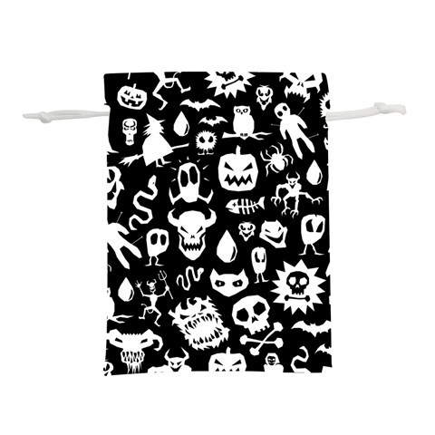 Monsters Lightweight Drawstring Pouch (L) from ArtsNow.com Back