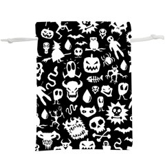 Monsters  Lightweight Drawstring Pouch (XL) from ArtsNow.com Back
