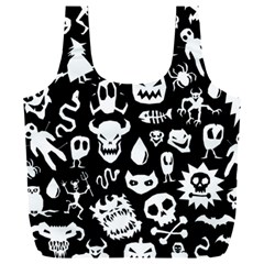 Monsters Full Print Recycle Bag (XXXL) from ArtsNow.com Back
