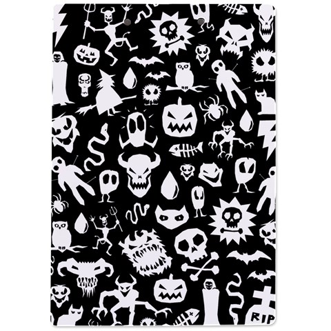Monsters A4 Clipboard from ArtsNow.com Back